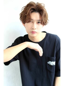 マルフェ 天王寺(marfe) 【marfe】フェザーパーマ_メンズカット_波打ちパーマ_マッシュ