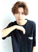 【marfe】フェザーパーマ_メンズカット_波打ちパーマ_マッシュ