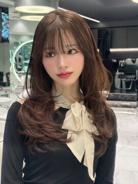 レディアル 渋谷(REDEAL) 韓国ヘア/ブリーチ/暖色カラー/ワンホン【レイヤー/渋谷】