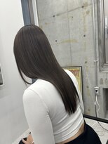 ディジョン(Dijon)&nbsp;韓国顔まわりレイヤーカットグレージュオリーブベージュブラウン