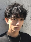 鹿児島メンズマッシュパーマニュアンスパーマシャドウパーマ韓国