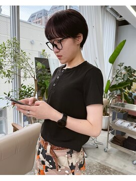 ウーフ(U-fu) 王道マッシュショート似合わせ