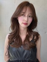 ヘアサロン ガリカ 表参道(hair salon Gallica)&nbsp;透明感あふれるマロンベージュでやわらか大人レイヤースタイル