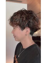 ゴットイール(GOTTO eel)&nbsp;かりあげ女子波巻き風パーマ