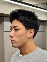 ニコ トウキョウ ロジック(nico TOKYO Logic)&nbsp;刈り上げアップバングスパイキーショートパーマスパイラルパーマ