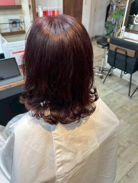 ミディアム＆レッドパープルカラー