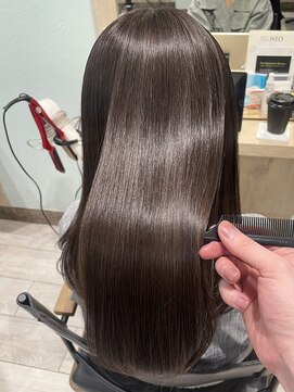 ヘアーメイクオズ(hair make O/S) やわらかベージュ◎透明感メテオカラー☆