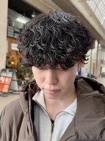 ウェーブ(WAVE)&nbsp;波巻きスパイラル/メンズパーマ/メンズカット/波巻きパーマ