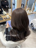 アヴァンス 広島本通店(AVANCE.) 着物ヘア/ダークアッシュ/ミディアムレイヤーカット/広島