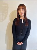 重めレイヤーカット