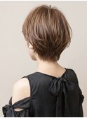 ひし形ショートボブ/ショートヘア/30代/40代/50代/表参道