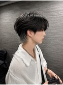 韓国風インナーカラー/ウルフ