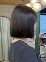 ロンドアジュール 横浜(Lond azur)&nbsp;丸みショートボブ/レイヤー/20代30代40代50代/顔周りカット