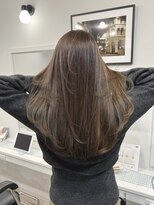 フリーダムガーデン 岡山駅前店(freedom garden)&nbsp;20代30代40代自然な仕上がり髪質改善縮毛矯正&ロングレイヤー