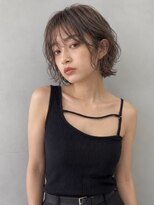 ソルナ 仁川(SOLUNA)&nbsp;大人ニュアンスパーマショートボブ