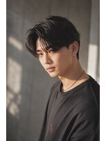 メンズサロン アネロ 名駅(Men's salon anhelo)&nbsp;ニュアンスパーマ×フェザーパーマ×曲がる縮毛矯正×刈り上げ