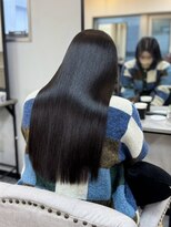 ハル 新宿(haru)&nbsp;髪質改善ストレート/暗髪/ロングヘア/艶髪/