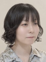 シアン 栄店(CYAN.) おくれ毛までゆるっと可愛いボブウェーブパーマ