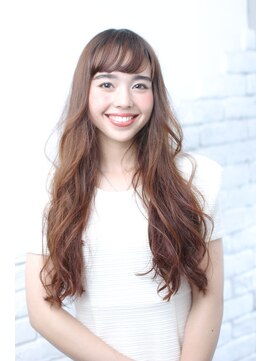 ガランテ(Galante) シースルーバング×ランダムリバースウェーブ