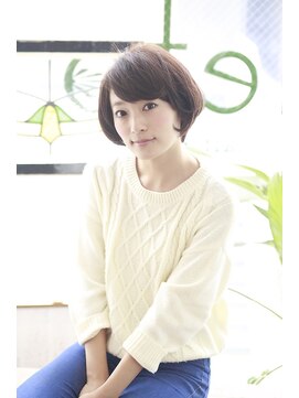 ヘア アンド スパ エジェリ プリム(hair&spa egerie prime) 大人可愛い♪リラックスショートボブ/アースカラー/30代40代50代