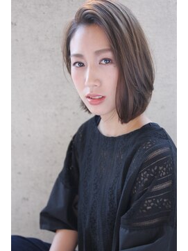 ヘアーアンドメイク シーク 吉祥寺(HAIR&MAKE SeeK) アッシュグレー×ノーブルショートボブ【seek吉祥寺】