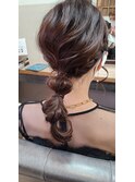 お呼ばれヘアアレンジ