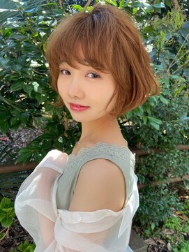 クラン(clan) 前下がりボブ/モテ髪カタログ/小顔に見せるヘア/前髪カット