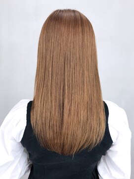 アイティーバイアルバム 藤沢店(IT by ALBUM) ブラウンロング_カーキグレージュマッシュショート_ba317861