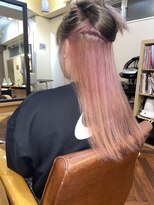 マーブルズ 横浜店(marbles)&nbsp;インナーカラー/カシスピンク[横浜]