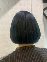 エム(EM) ダークエメラルドグリーンカラー/ボブ