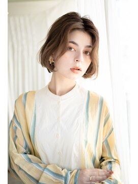 マグノリア オモテサンドウ(MAGNOLiA Omotesando) コロンっとカールが可愛い！ココアベージュボブパーマ・担当KAYO