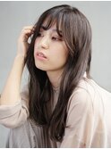 柔らかナチュラルロングヘア