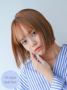 ワン 辻堂(one) ココアベージュ/黒髪/ボブウルフ/グレージュカラー/辻堂/辻堂駅