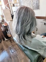 キートス ヘアーライフクリエイター(kiitos hair life creator)&nbsp;ハイトーンカラー×バレイヤージュ風