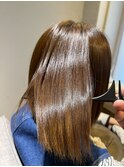 [当店最上級髪質改善]髪質改善弱酸性縮毛矯正+カット+TR 