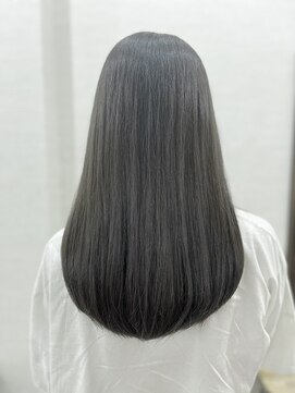 アトリエMAI 北千住 “ブリーチなし”艶感たっぷり大人グレージュ#北千住