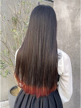 マノハル(MANOHARU) 推し色毛先カラー エンドカラー すそカラー