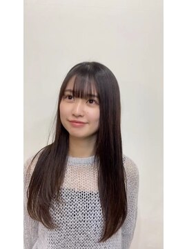 サンチャサロン(sancha salon) 縮毛矯正でサラサラストレート