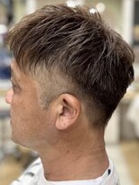 ヘアークリアー 春日部 メンズツーブロックハイトーン スッキリショート/春日部