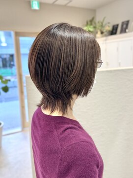 シュク 高円寺(SYUK) ウルフレイヤー/くびれヘア/モカベージュ/【高円寺 中野】