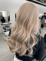 エゴル ナゴヤサカエ(ENGOL NAGOYA SAKAE)&nbsp;ホワイトミルクティー/ハイトーンカラー