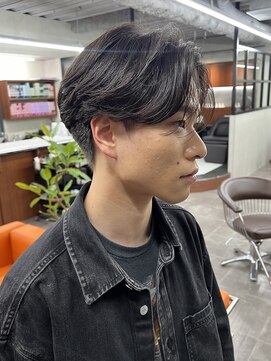 ニコ トウキョウ 渋谷(nico TOKYO) メンズ/メンズセンターパート/ニュアンスパーマ