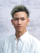 ロバーツ 国立(ROBERTS) メンズツーブロックショートフェード