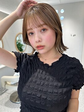 レジット 海老名(Legit) [Legit] 大人可愛い☆くびれ外はねボブ 小顔前髪