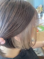レシェル 多治見店(RECIEL) ミニボブ×インナーカラー　◎松本