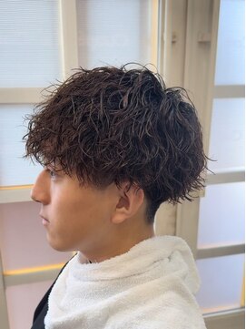 ラ クープ アピタ美濃加茂店(La Coupe) マッシュベース ツイストスパイラル メンズパーマ