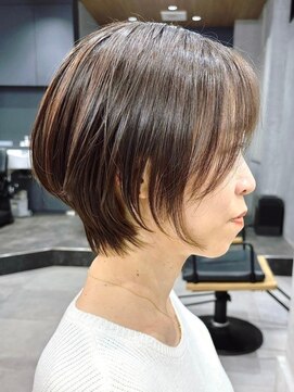 プルーヴ 秋葉原(prove) 30代40代大人女性/前髪ありショートボブ/ショートヘア/髪質改善