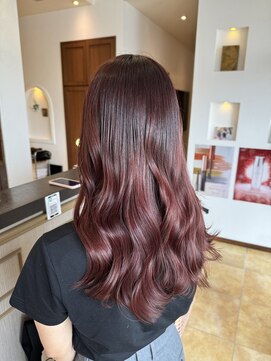 ブランシェ神領店 【AOIカラー】ピンクブラウン