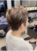 40代50代60代白髪マッシュショートボブ大人美人くびれ髪質改善