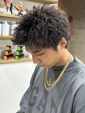 イーラ(era) スパイキーショート/メンズ/パーマ/眉毛/フェード